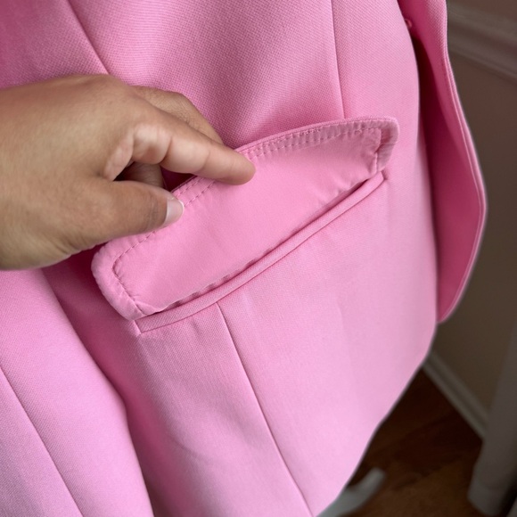 Trina Turk Pink Blazer Size 2 - Picture 8 of 14